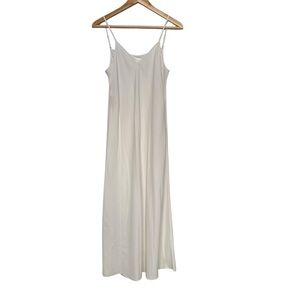 Elegant White Slip Dress